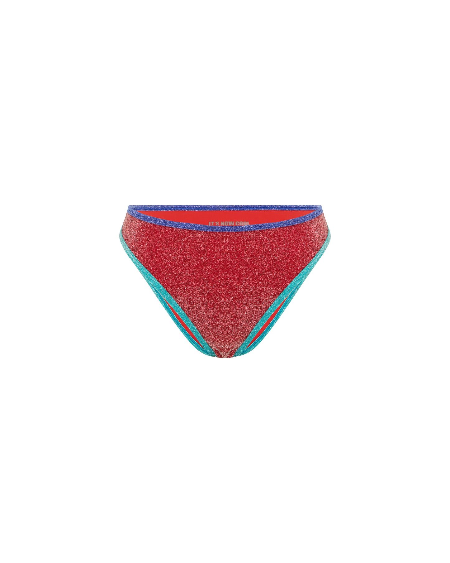 Front view of the High Curve Duo Pant - Cherries.