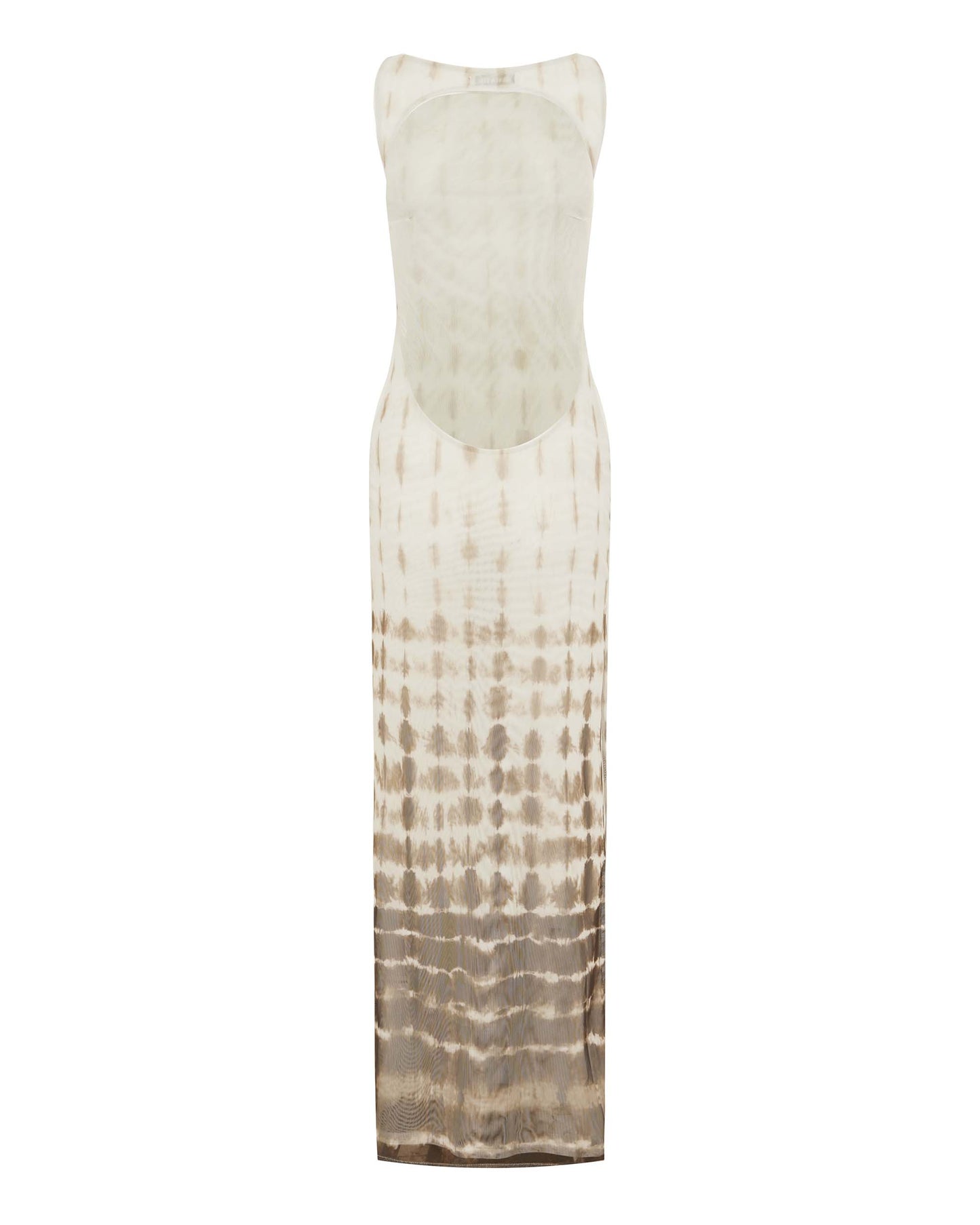 Back view of the Backless Maxi - Texx.