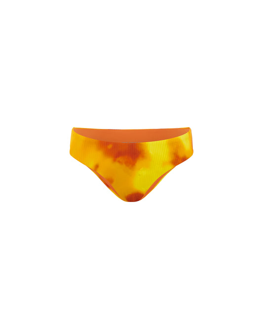Front view of the 90s Pant - Ablaze. 