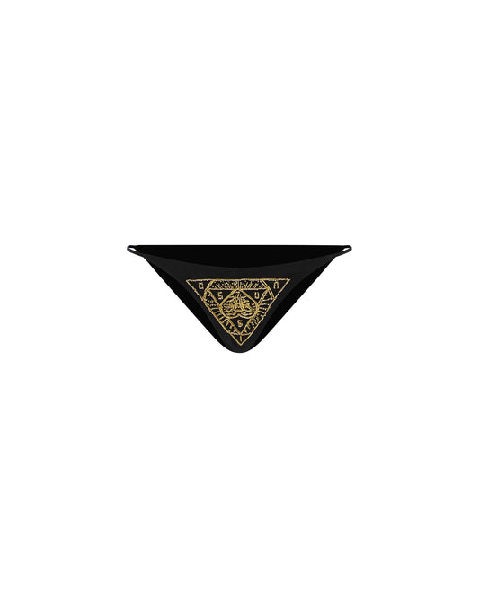 Studio image of the front of the String Pant - Sacred. 