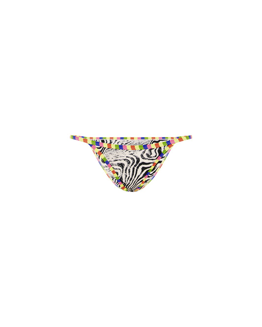 Studio image of the front of the Duo String Pant - Mozart. 