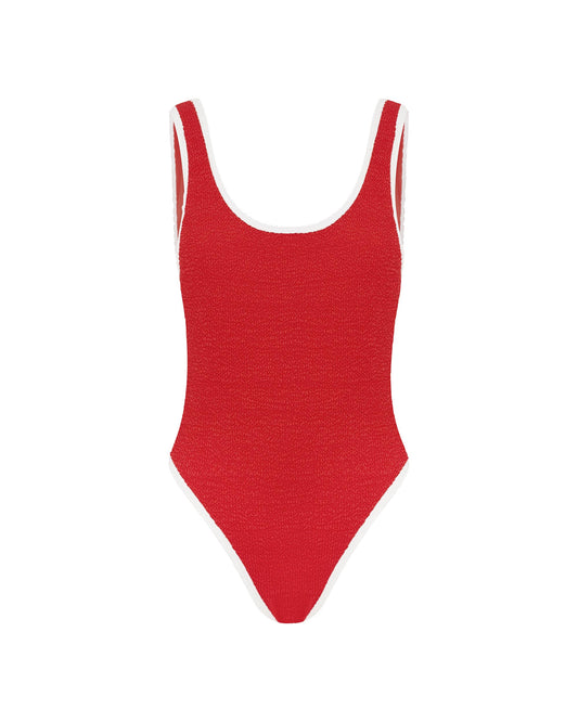 The Showtime Duo One Piece - Red/White Crimp