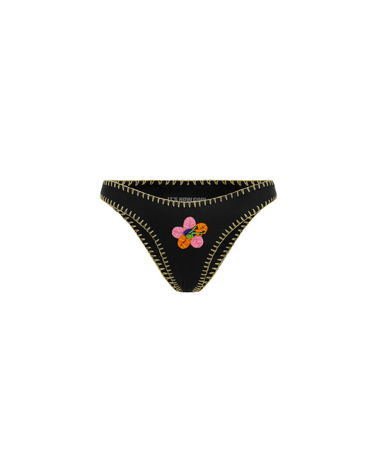 Studio image of the front of the Adorn Pant - Seychelles. 