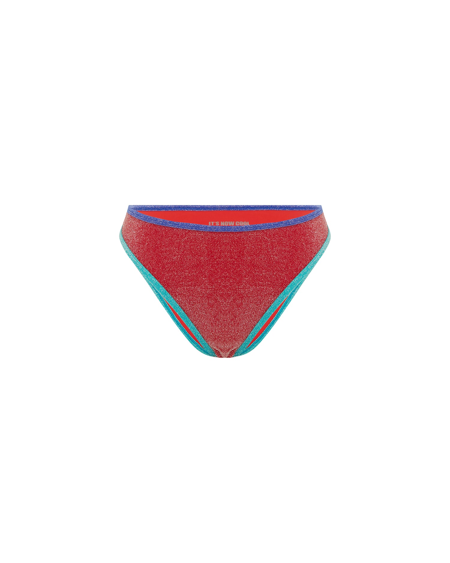 Front view of the High Curve Duo Pant - Cherries. 