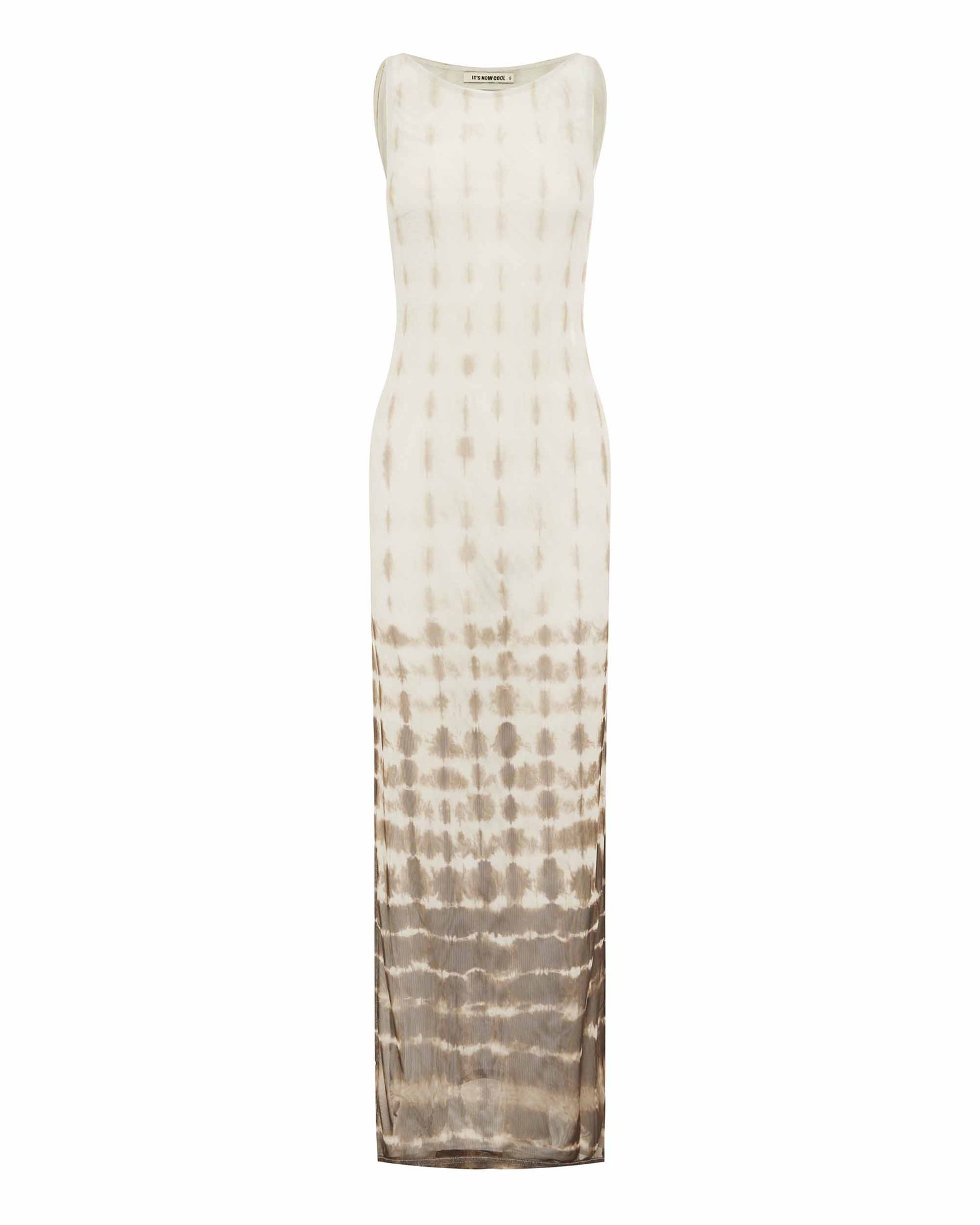 Front view of the Backless Maxi - Texx. 