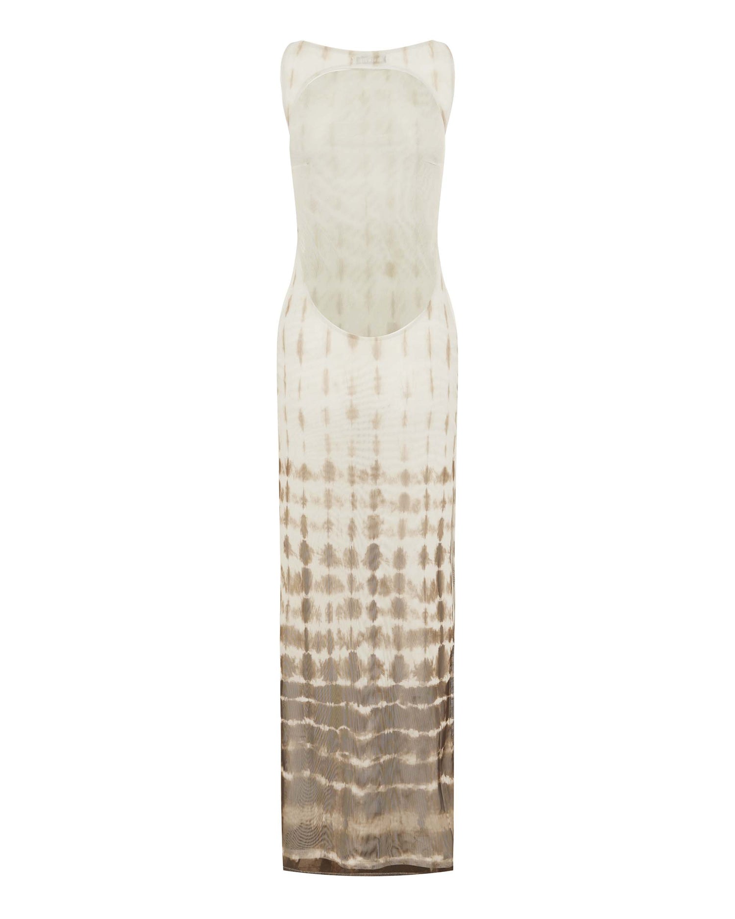 Back view of the Backless Maxi - Texx. 