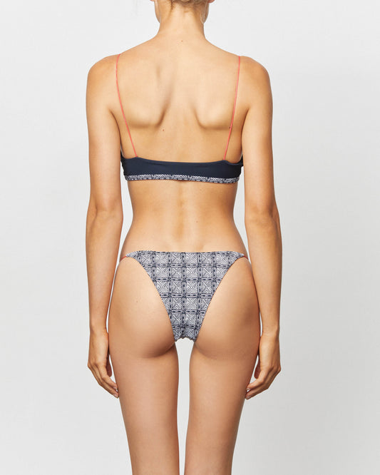 On body back of the String Pant - Rancho. 