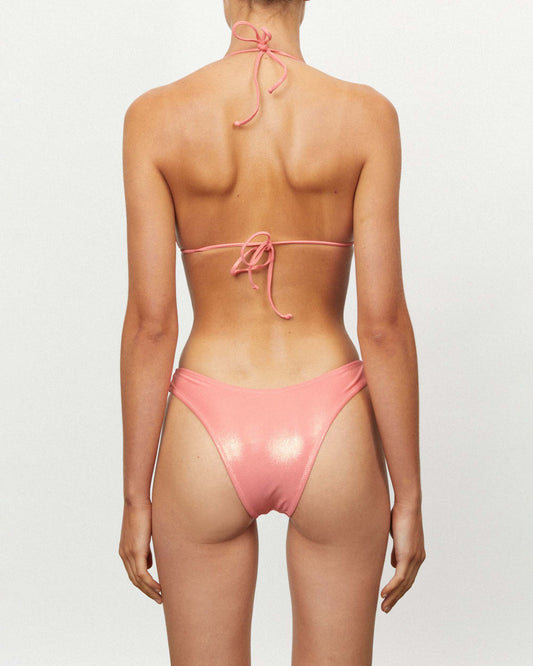 On body back of the Luxe 90s Pant - Candy. 