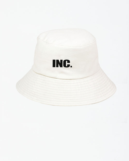 Front of THE BUCKET HAT - VINTAGE WHITE